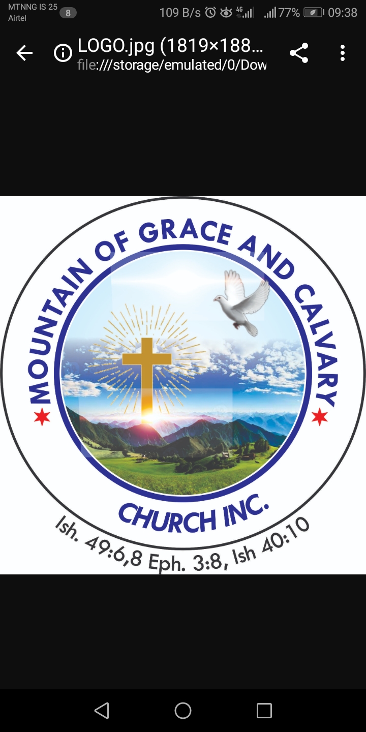 MOUNTAIN OF GRACE AND CALVARY CHURCH INT’L logo