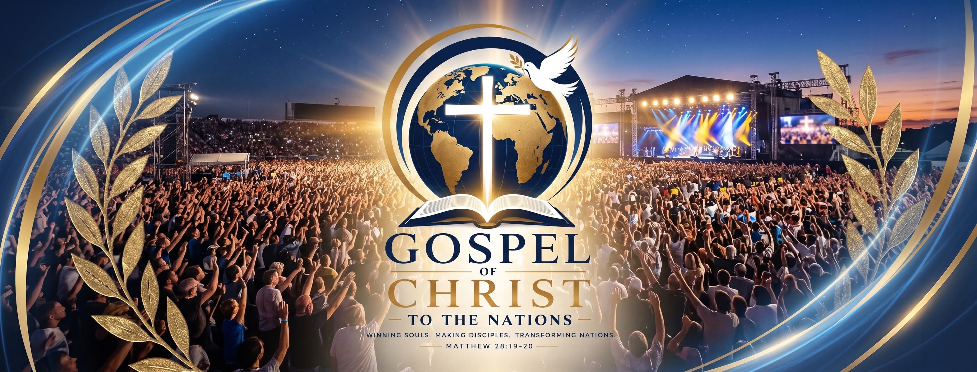 Gospel of Christ to the Nations Ministries ministry banner