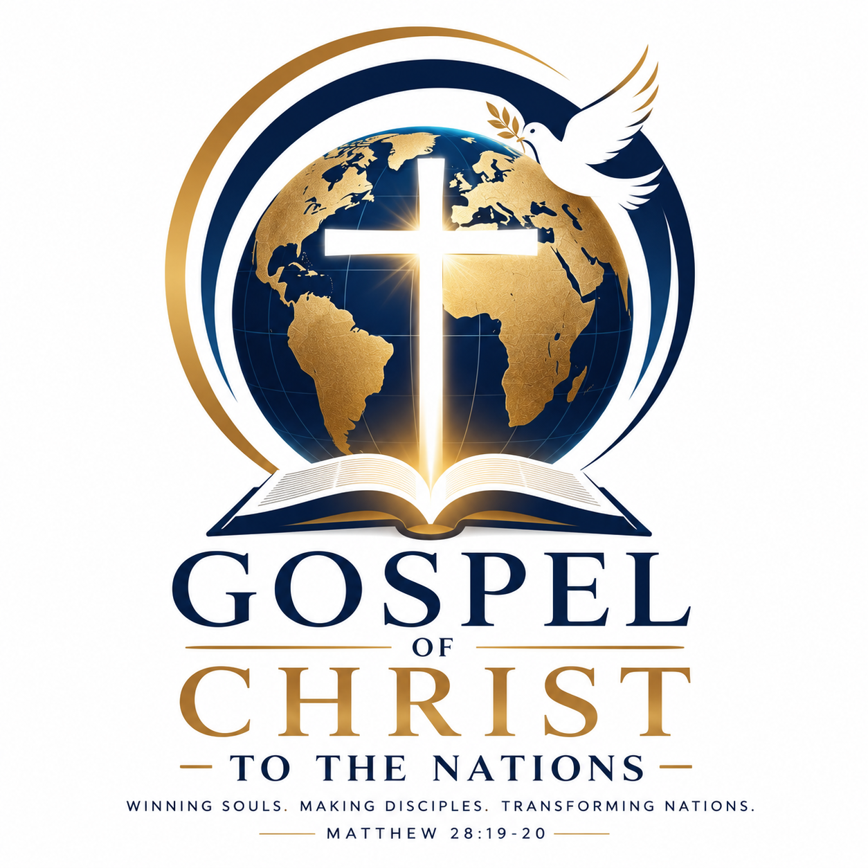 Gospel of Christ to the Nations Ministries logo