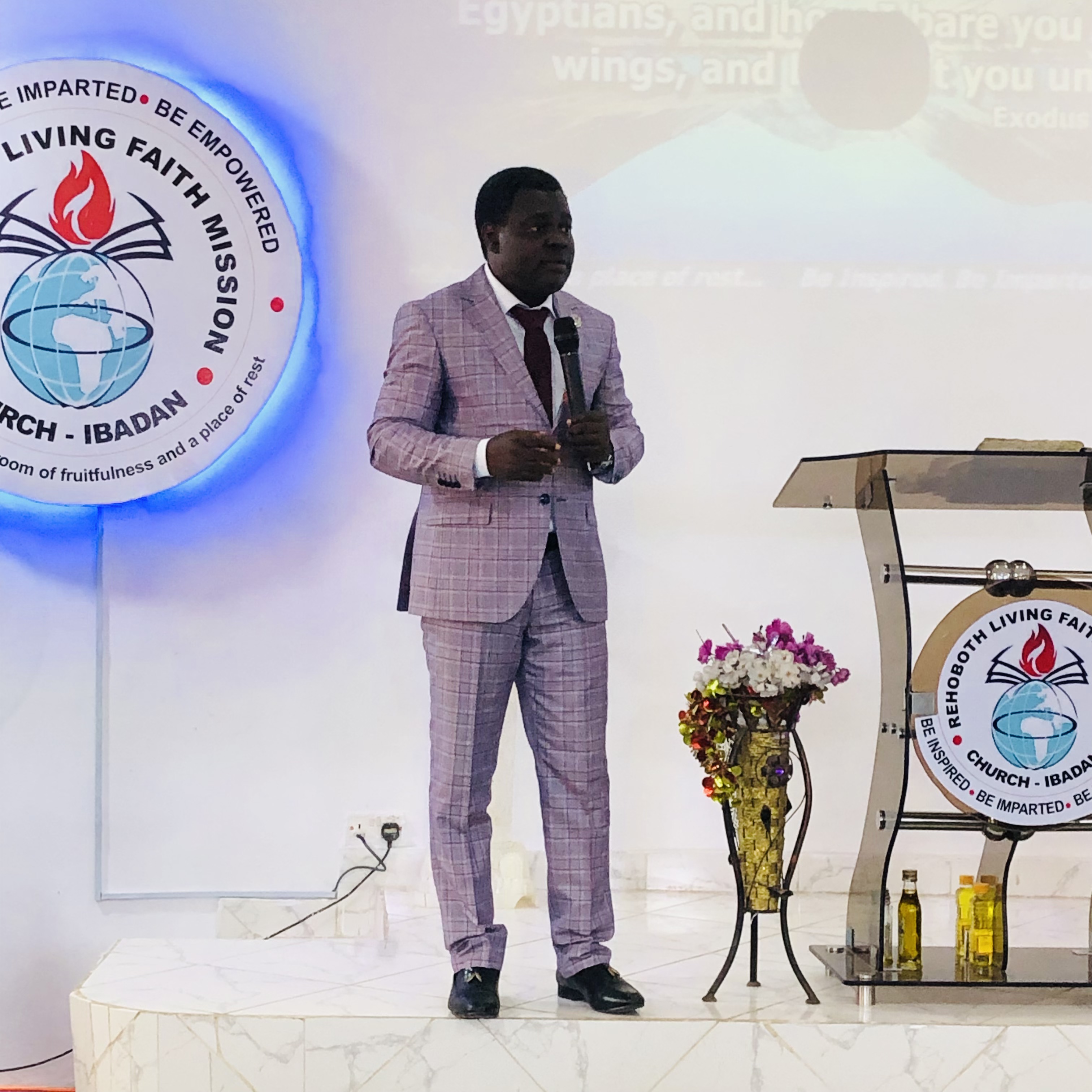 Rehoboth living Faith Mission Church, Ibadan logo