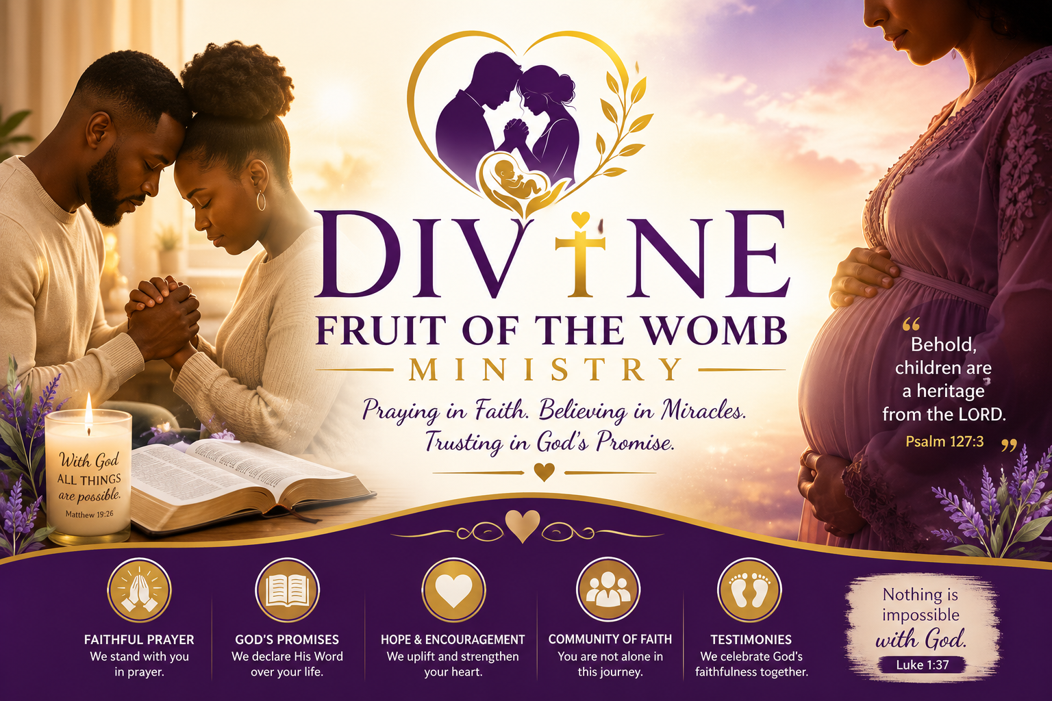 Divine Fruit of the Womb Prayer Ministry ministry cover