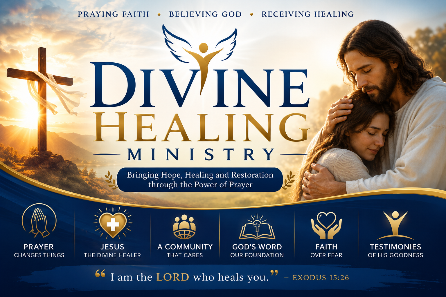 Divine Healing Prayer Ministry banner